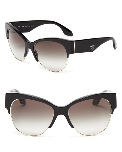 prada cat eye sunglasses 2018|59mm cat eye sunglasses prada.